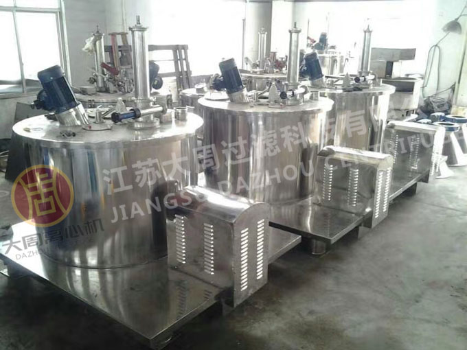 LGZ1250型全自動刮刀離心機10臺訂單生產制作中